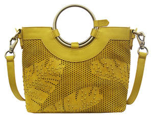 Palm Highway Ring Satchel in Canary