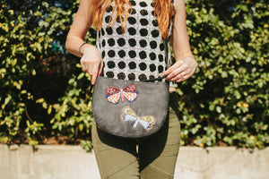 Marquesas Crossbody in Charcoal