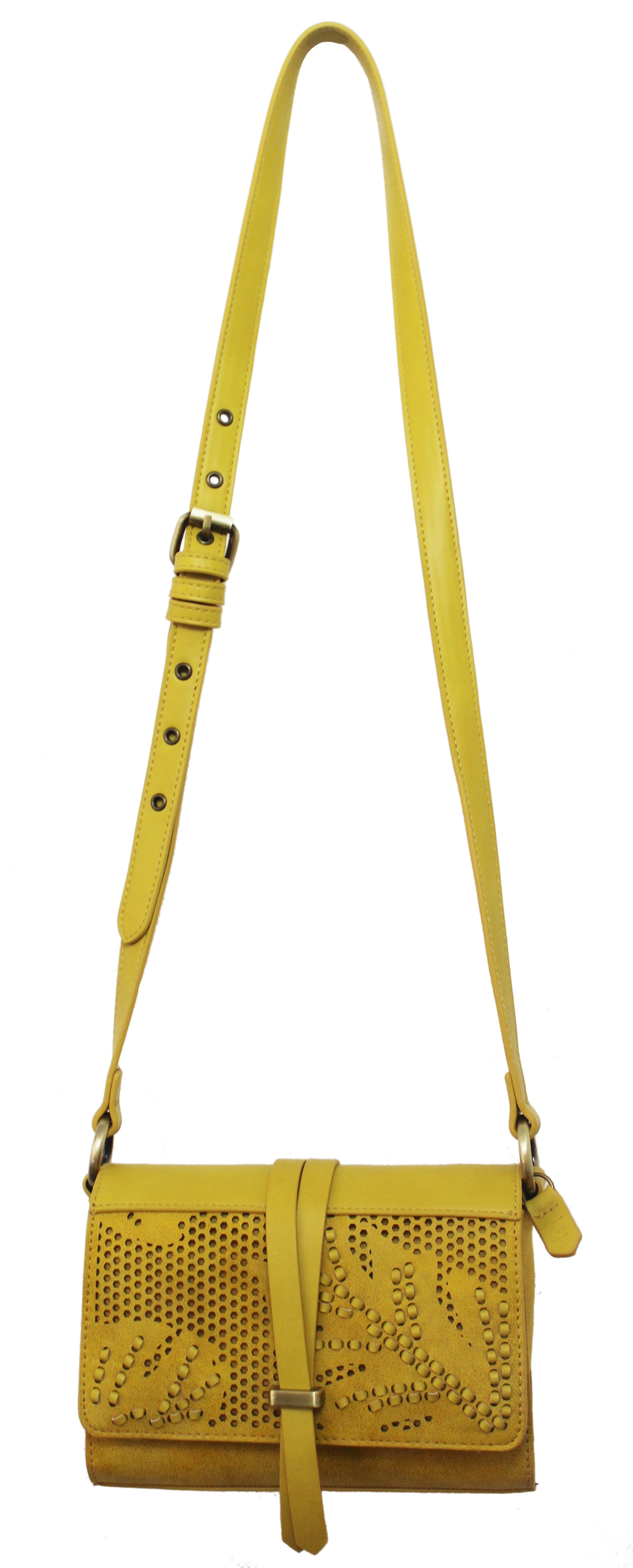 Palm Highway Crossbody in Canary