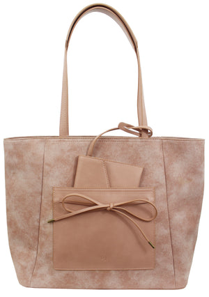 Palm Highway Tote in Rose