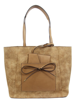 Palm Highway Tote in Tan