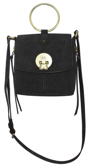 West Wind Ring Crossbody in Coal