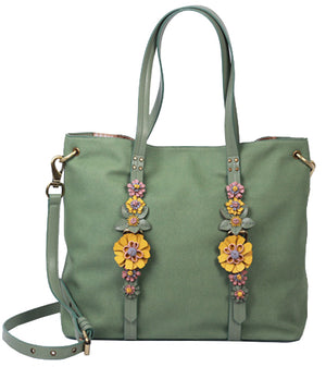 Painted Desert Tote in Sage