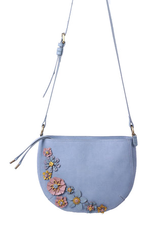 Painted Desert Crescent Crossbody in Sky