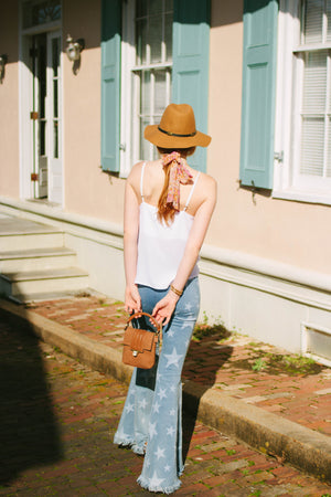 Marquesas Mini Satchel in Tan