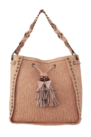 Baja Square Hobo in Desert Rose