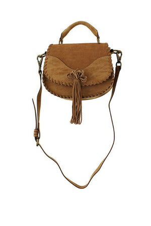 Madrid Saddle Bag in Sand