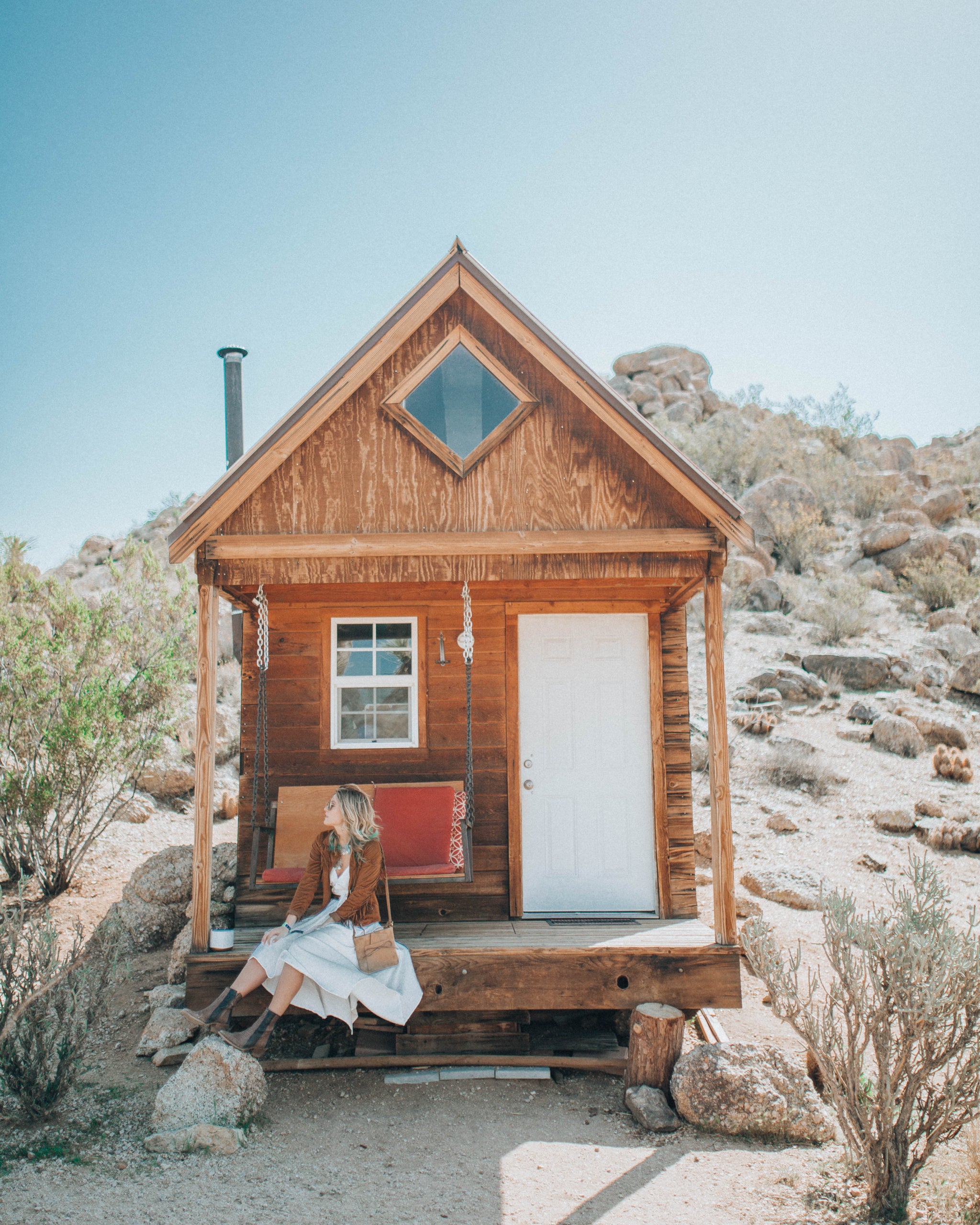 Palm Highway Passport Crossbody in Tan